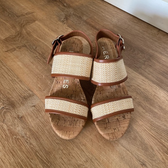 Aerosoles Camera Raffia Sandals 6 NWOT - Picture 6 of 8